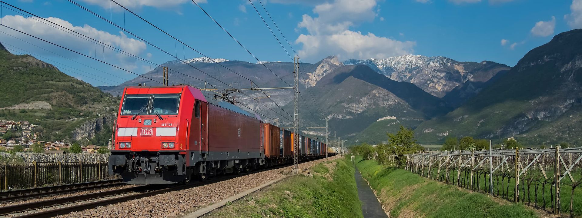 DB Cargo Italia Train Volano 
